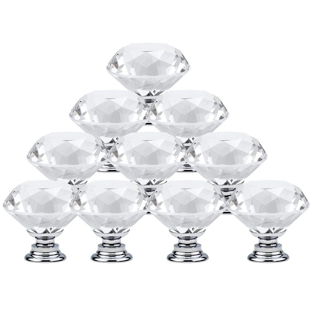 Dørknotter i diamantdesign 12- eller 24-pack (2 av 7) (3 av 7)
