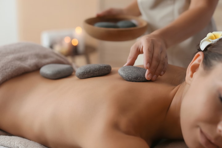Hot Stone-massage, 75 minuter