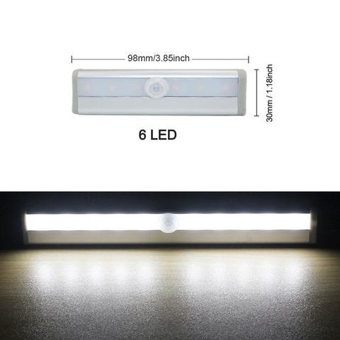 LED PIR bevegelsessensor-lys (2 av 11)