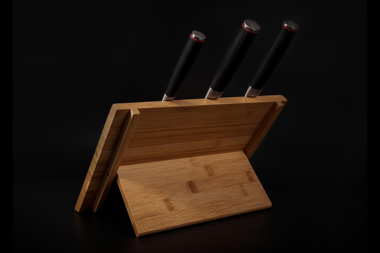 Kotai magnetisk knivhållare i bambu (2 av 12) (3 av 12)