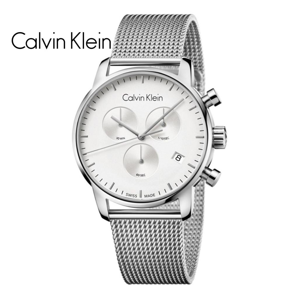Calvin Klein Play Czerwony/Stal Ø45 mm 時計