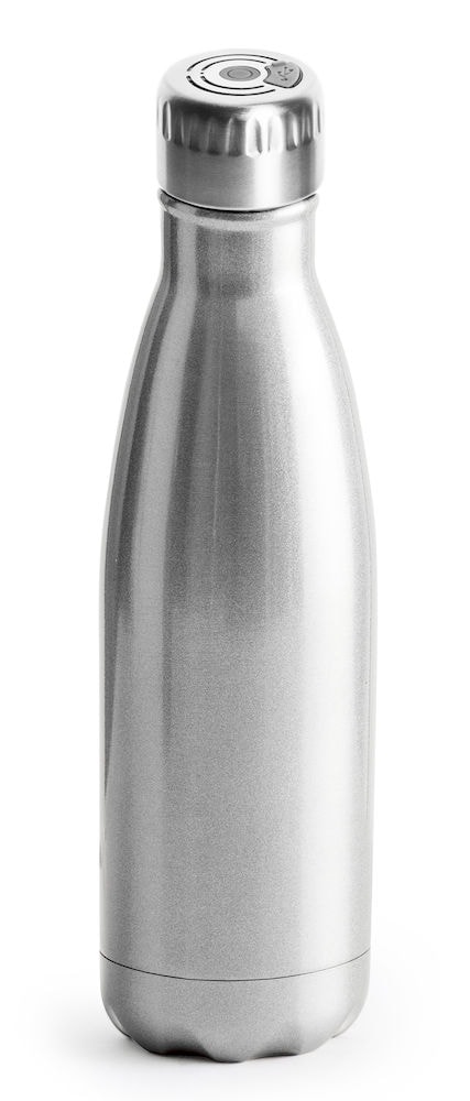 Flaska med smart högtalare i locket (9 av 11)