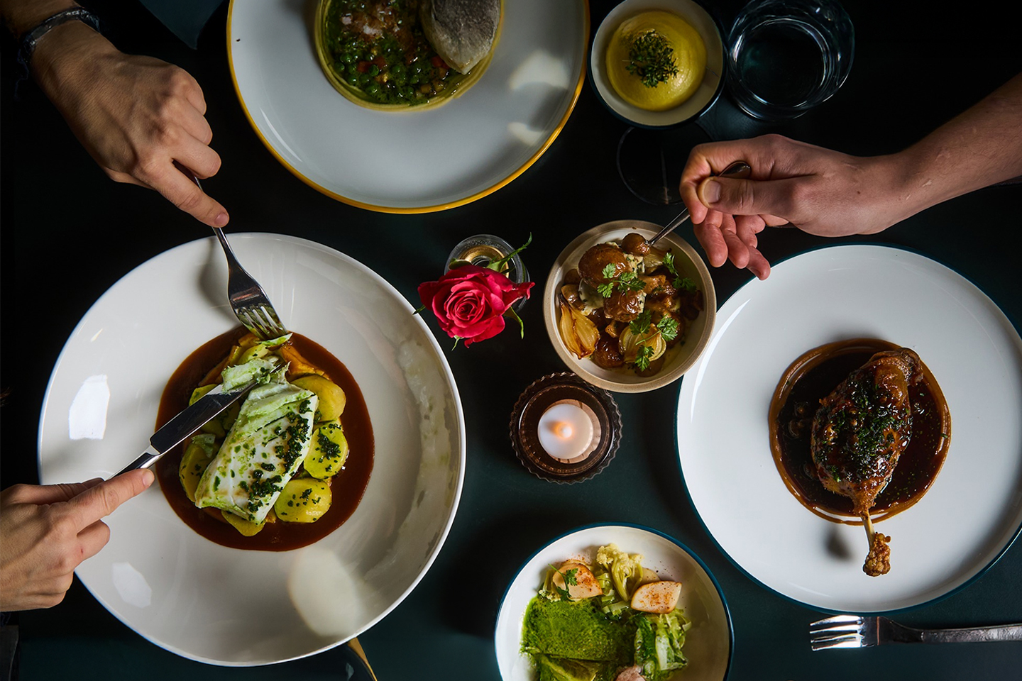 Opplev en eksklusiv 4-retters tastingmeny hos Centropa i Bjørvika