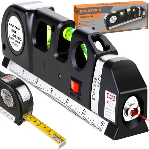 Product Image for Vater med laserpasser og målebånd