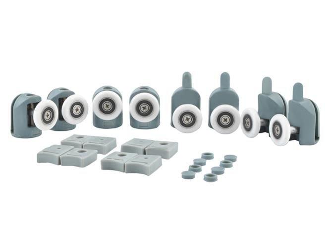 Hjul til dusjkabinett 8-pak