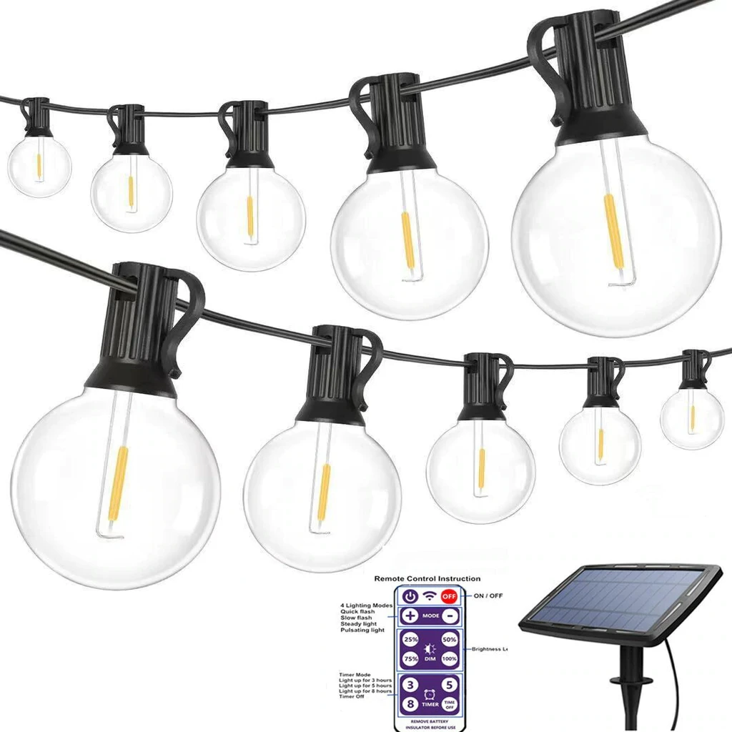 LED-lysslynge med solcelle (5 av 11)