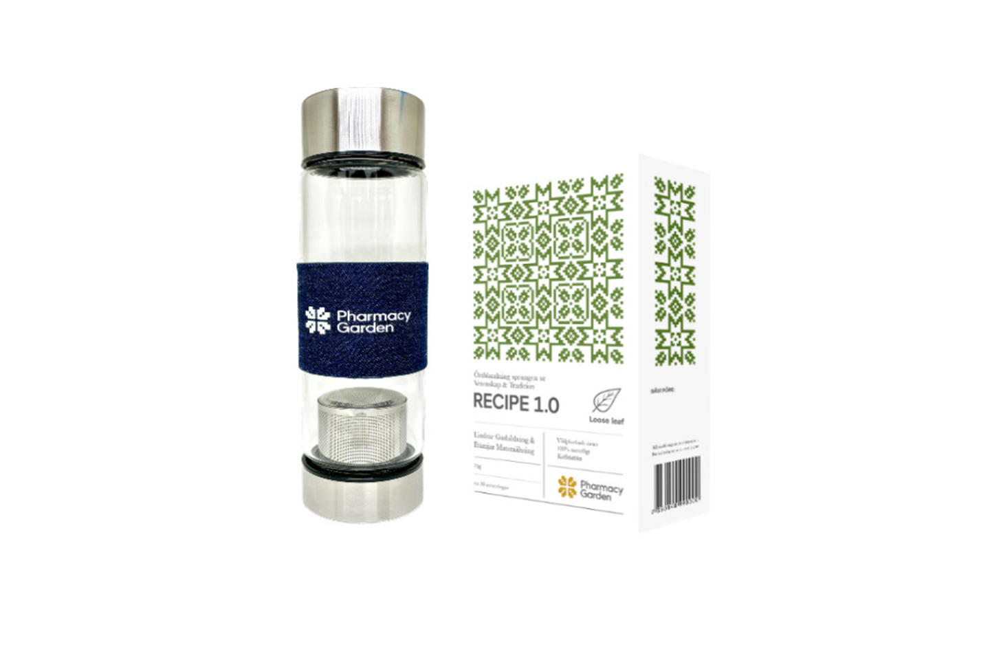 Product Image for Tebryggare + Recipe 1.0 eller Lugn & Ro paketet från Pharmacy Garden