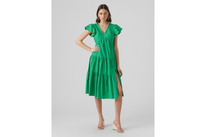 Jarlotte maxi klänning - ljusgrön