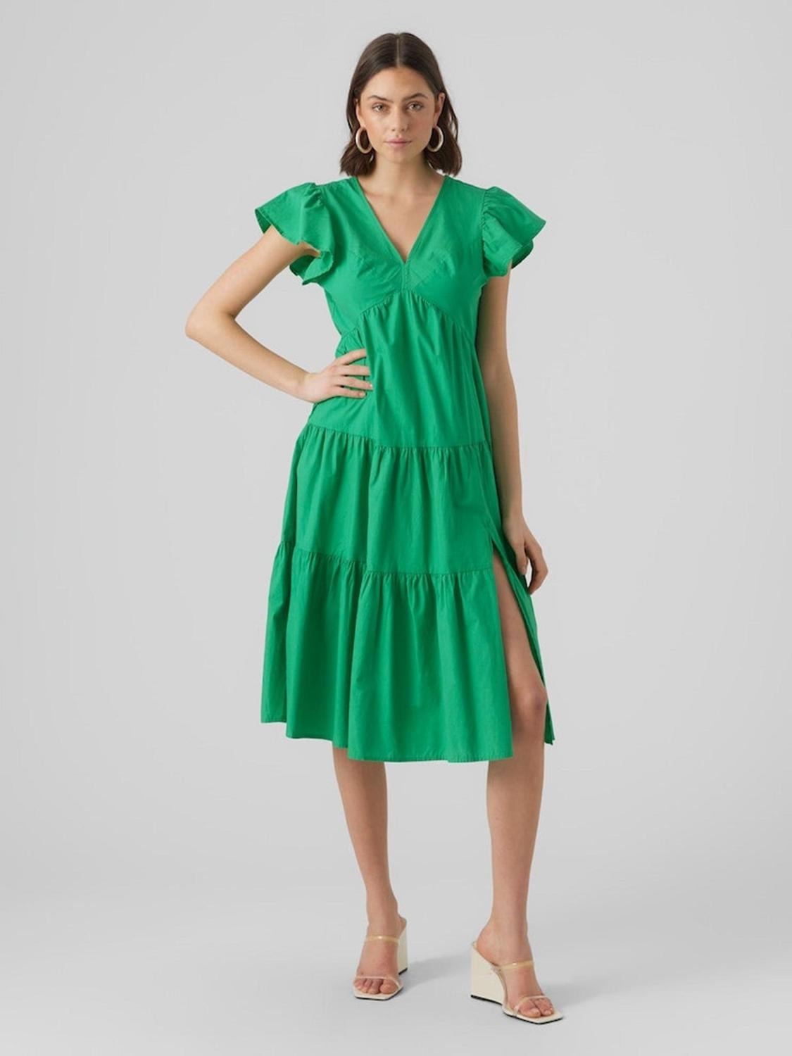 Jarlotte maxi klänning - ljusgrön (1 av 4)