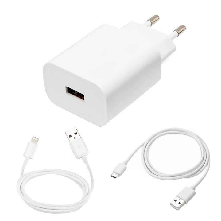 Product Image for Snabbladdare med USB-C iphone kabel 2 m