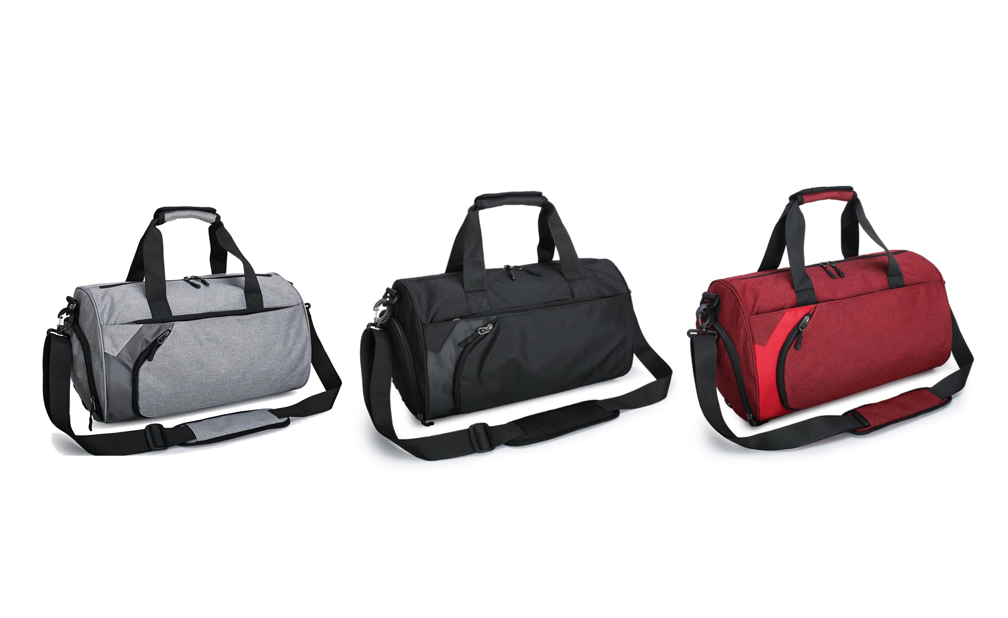 Multifunktionell sportväska med skofack