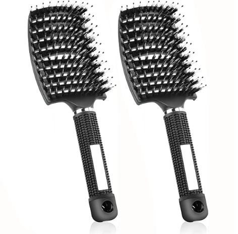 Hårbørster for alle hårtyper 2-pak