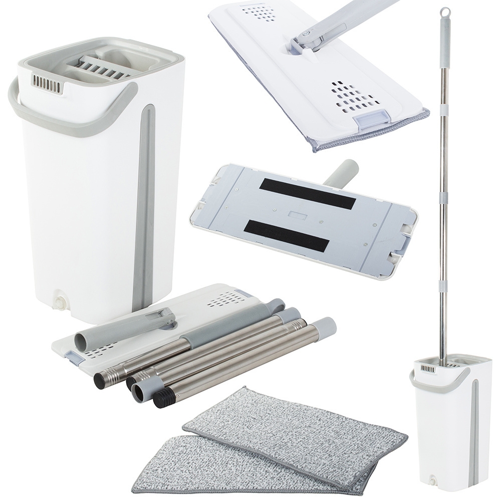 Product Image for Roterande Plattmopp med Tvåkammarhink