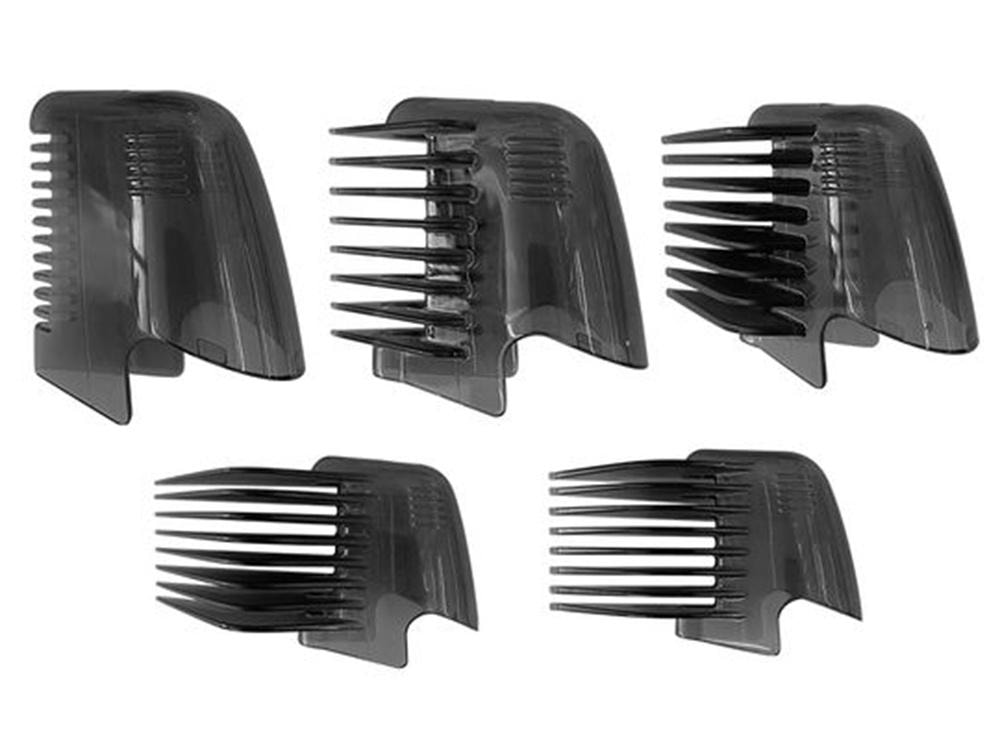 Oppladbar 5-IN-1 skjegg-, hår-, ryggtrimmer med LED-lys (2 av 4)