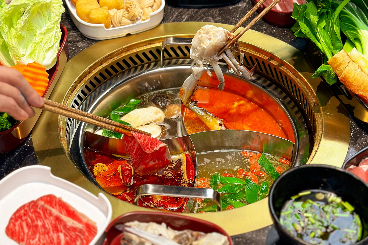 Hotpot hos Pong Uppsala på Storgatan