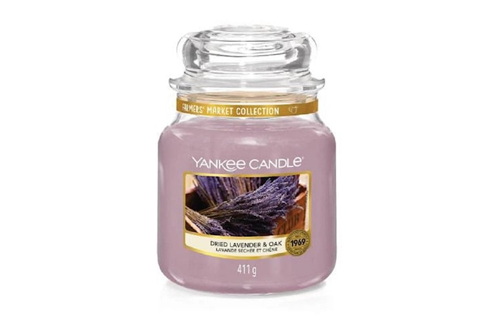 Yankee Candle Classic Medium Jar Dried Lavender & Oak 411g