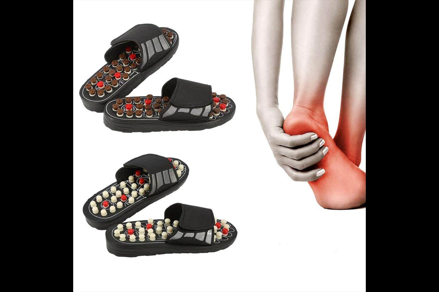Sandaler med akupunktur fotmassasje (1 av 17)