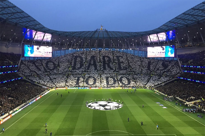 2 nätter i London med VIP matchbiljett Tottenham Hotspur-Atlético Madrid