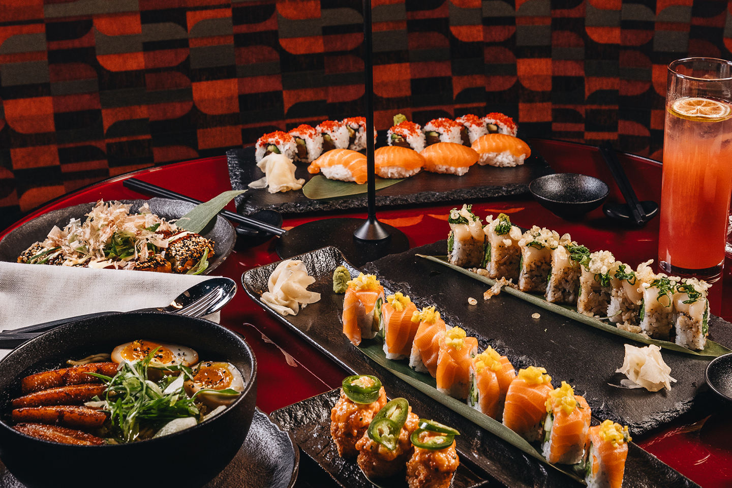 10-retters Japansk Sharing menu hos Yokoso på Aker Brygge og Østbanehallen