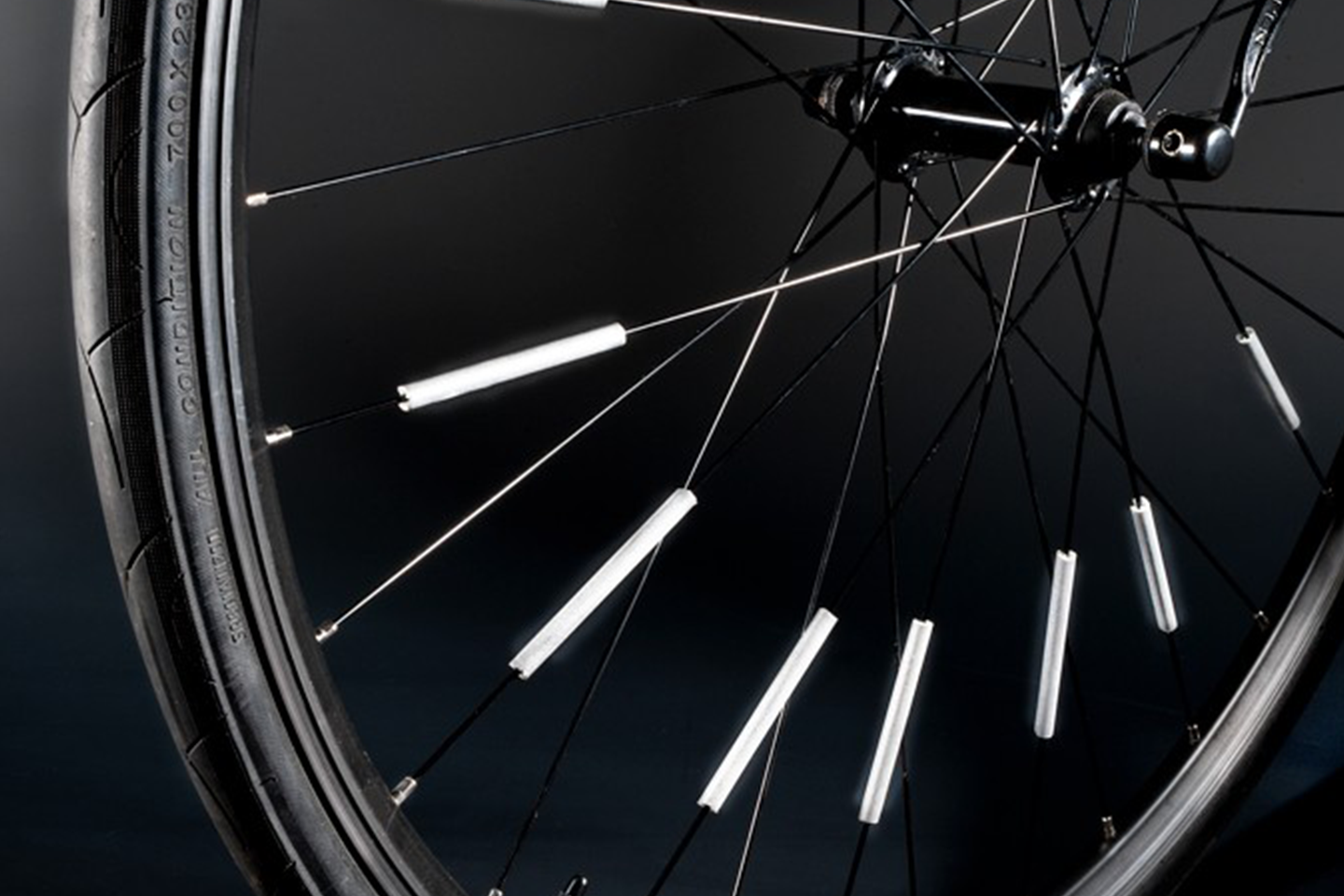 Reflexer till cykelhjul 40-pack