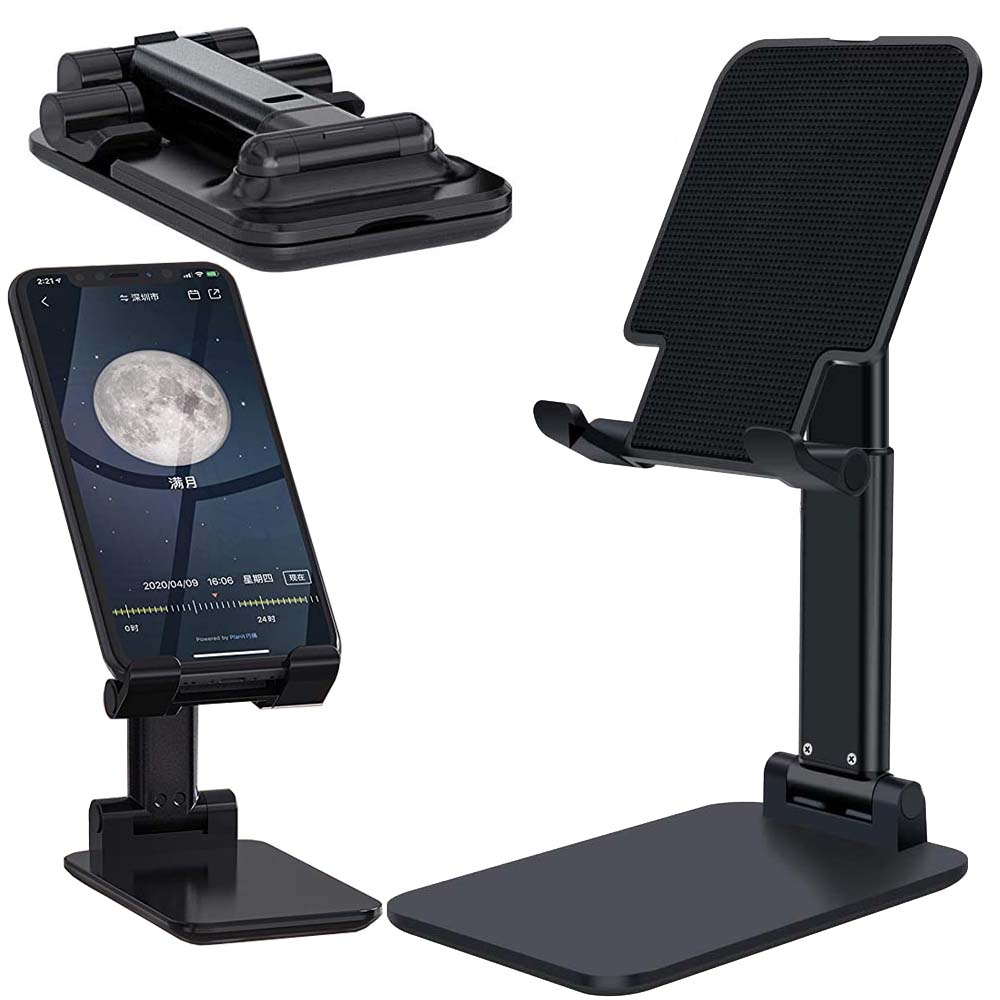 Telefonstativ - iPad-holder - Sammenleggbar - Opptil 10 tommer