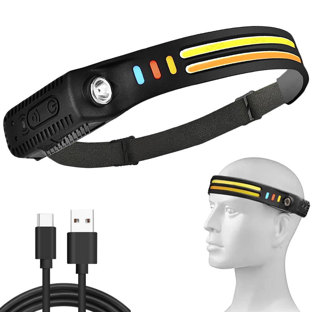 Product Image for Hodelykt Dobbel LED med bevegelsessensor Løper Lett 2x COB XPE