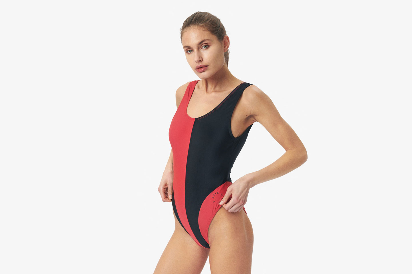 7 DAYS Active Swimsuit, Red/black
