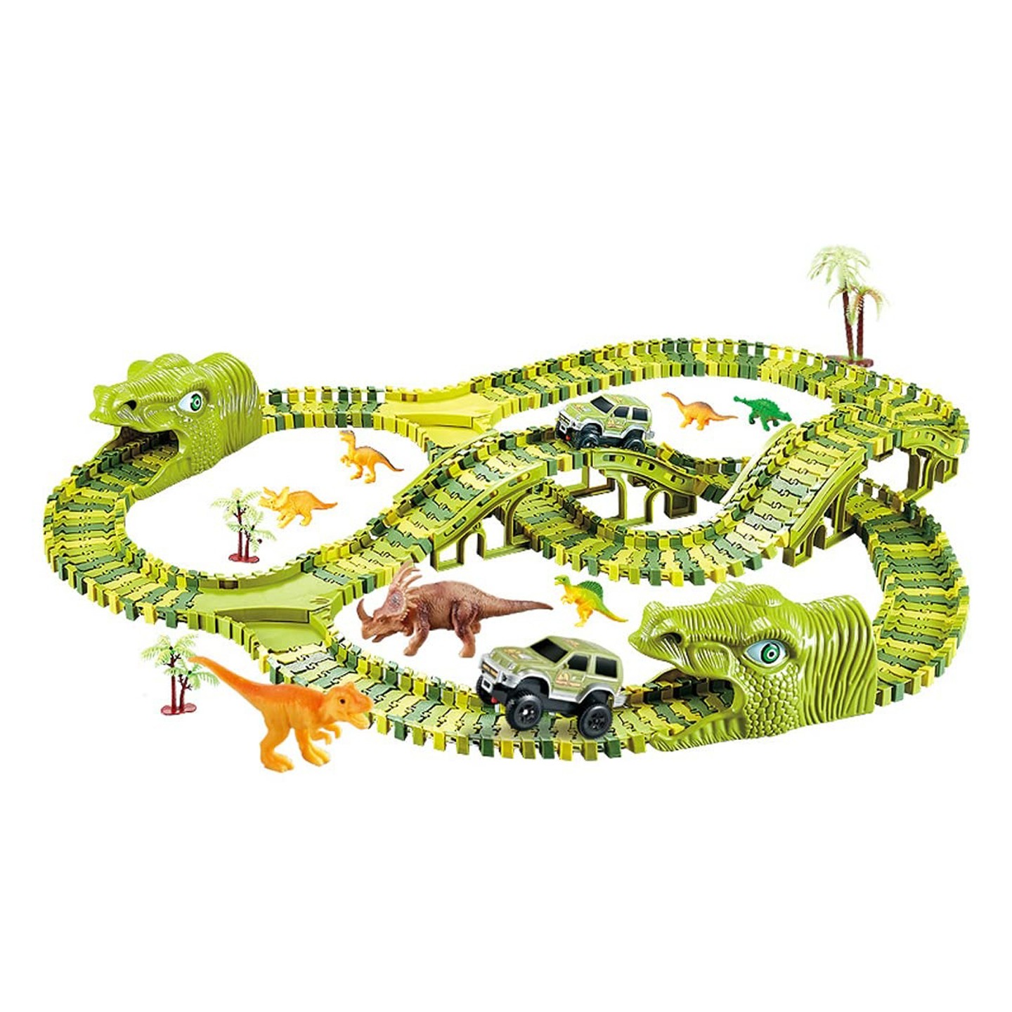 Product Image for Stor bilbana med dinosaurietema för barn