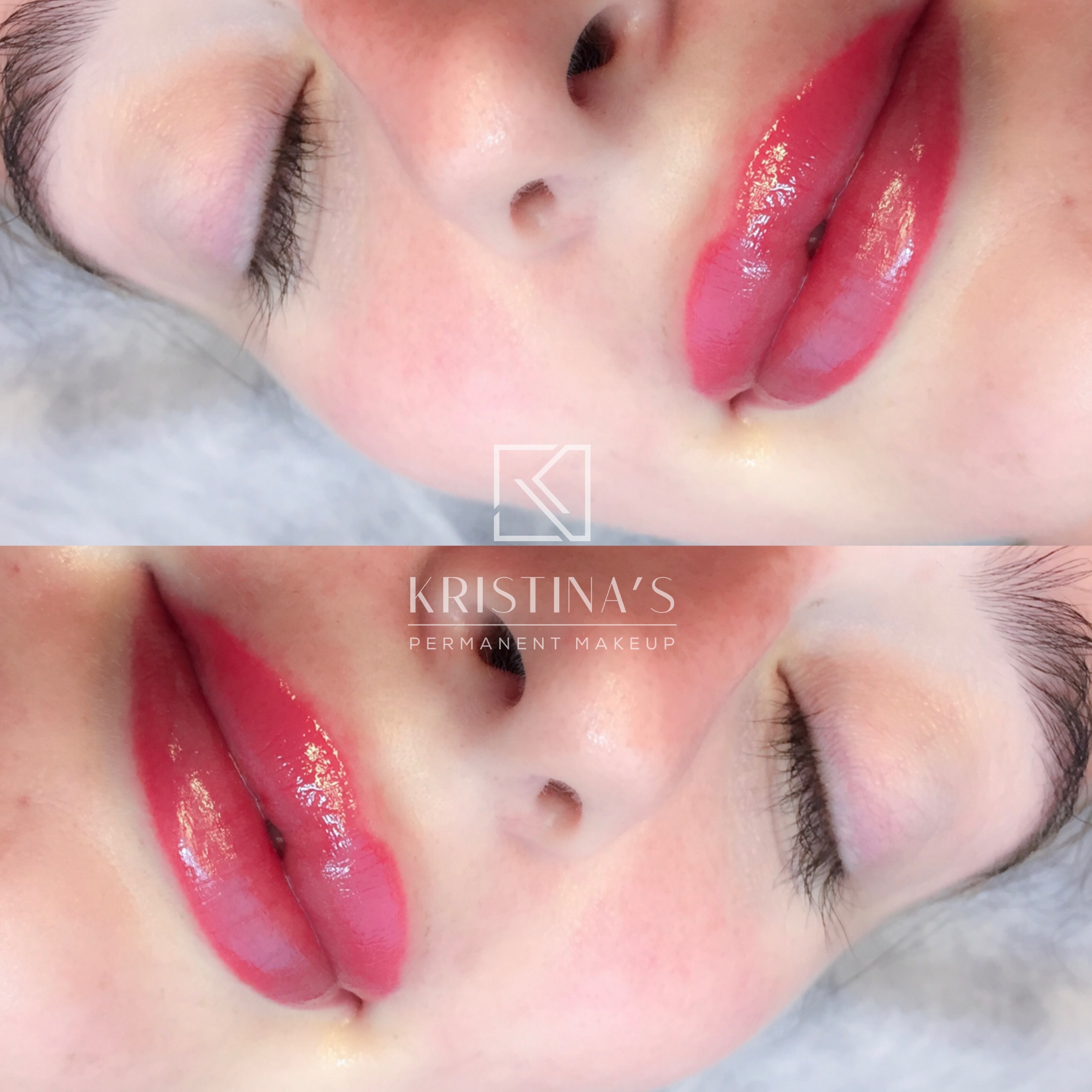 Blush tatovering på leppene hos Kristinas permanent makeup (12 av 13)