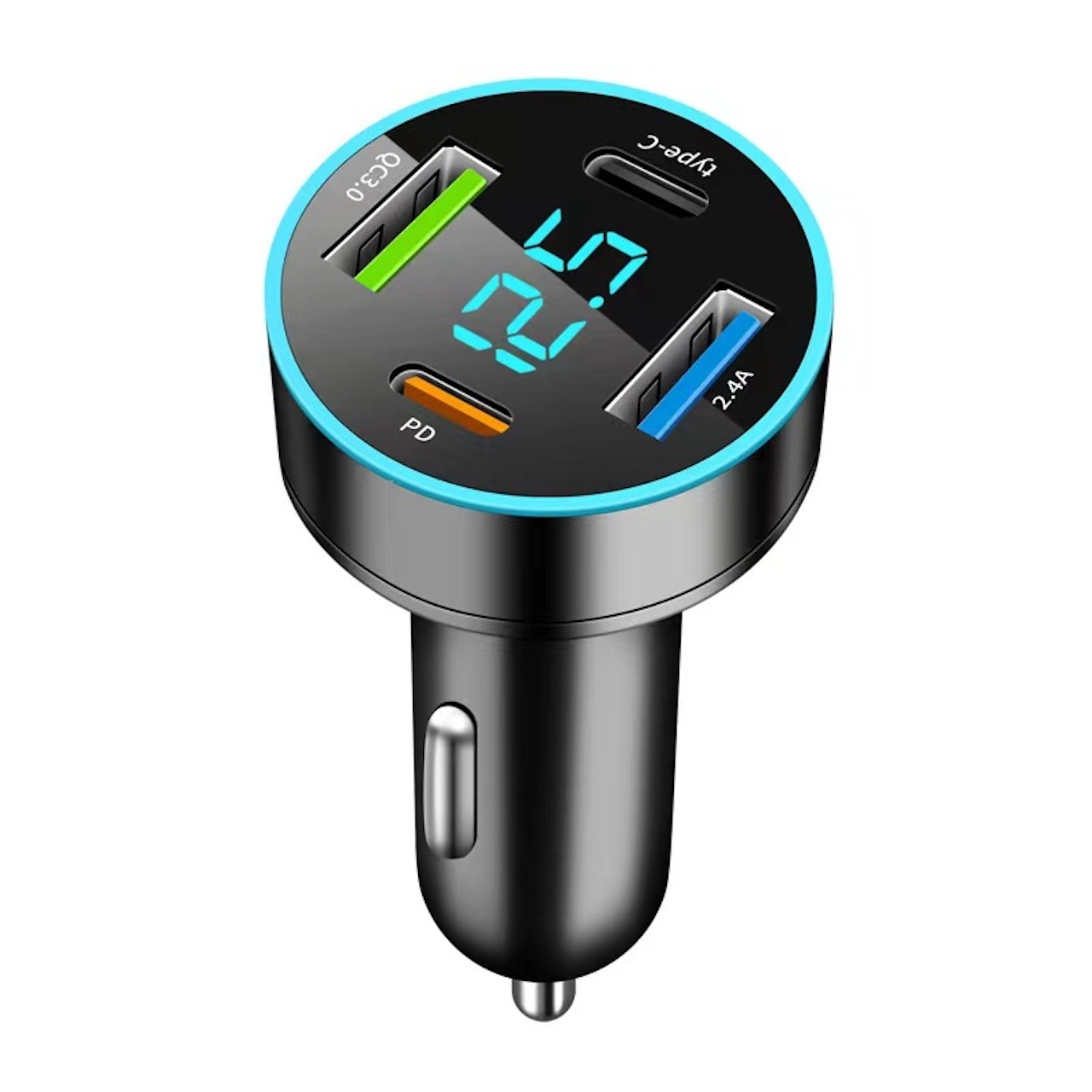 Product Image for 5-i-1 Billader med PD, USB-C & QuickCharge - Smart Lading