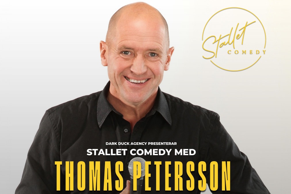 Entrébiljett till stand-up show på Stallet Comedy vid Åby Arena (1 av 3)