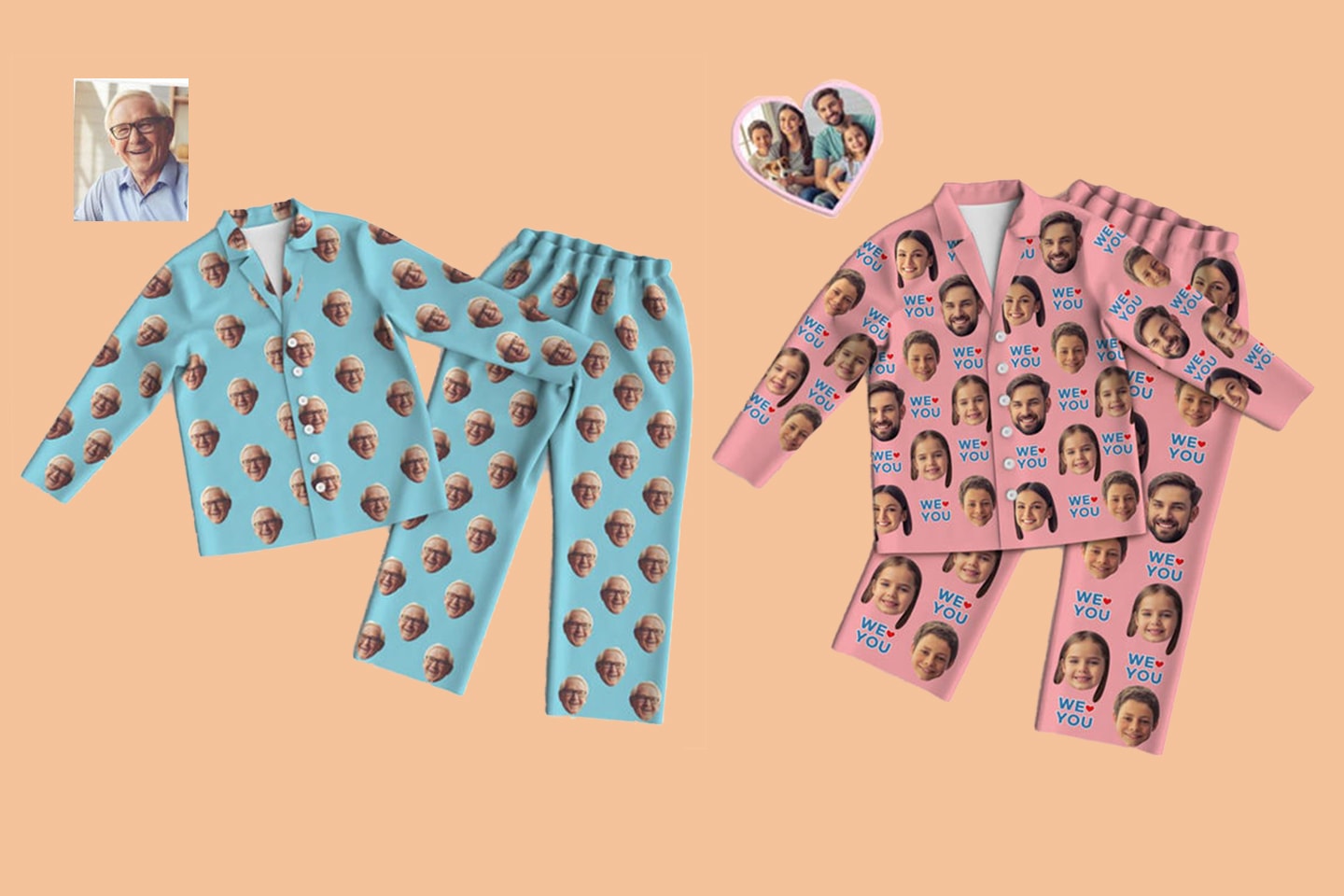 Rabattkode: Design din egen pyjamas hos Personalized gifts now (5 av 6)