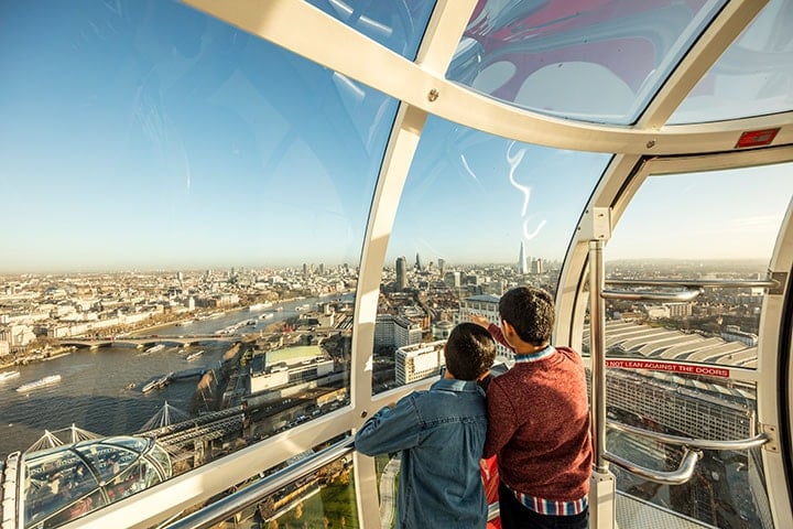 Bo i London för 2 inkl. attraktioner som London Eye, Sea Life Aquarium och Tower of London