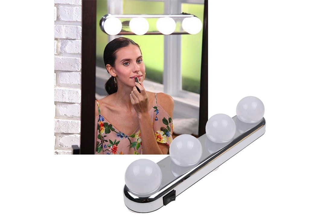 Makeup LED-lys til å feste på speil 1- eller 2-pack (4 av 5)