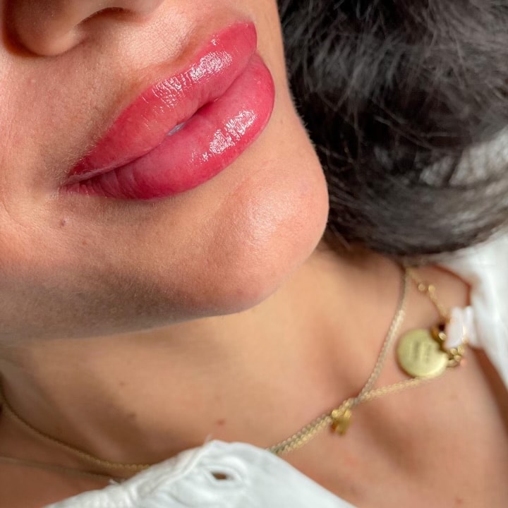 Blush tatovering på leppene hos Medical Skin Permanent Makeup (4 av 6)