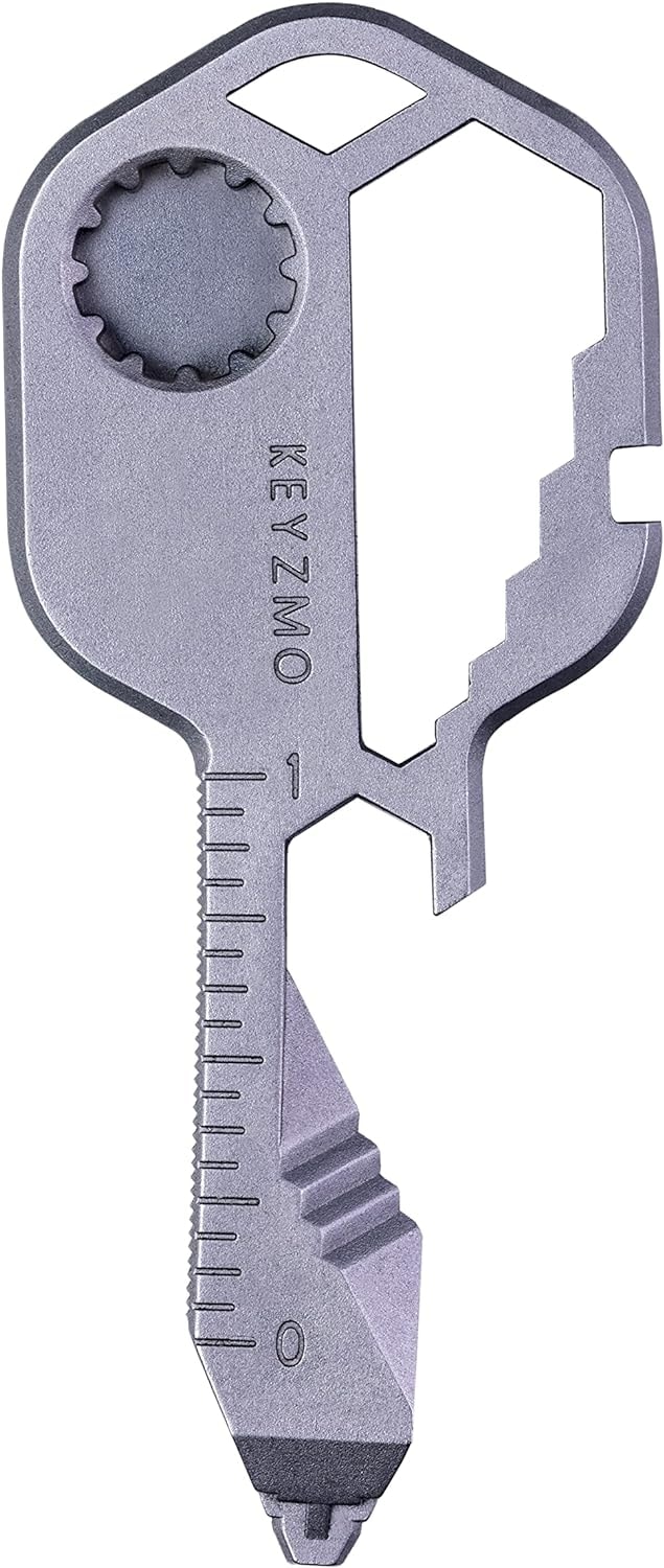 Kompakt multi-tool 24-in-1-verktøy i nøkkelformat (1 av 8)