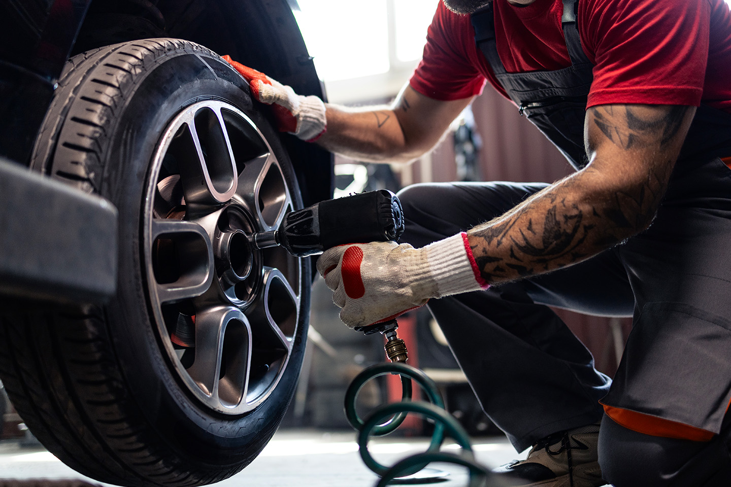 Däckskifte hos BDS Gärdet, Östermalm