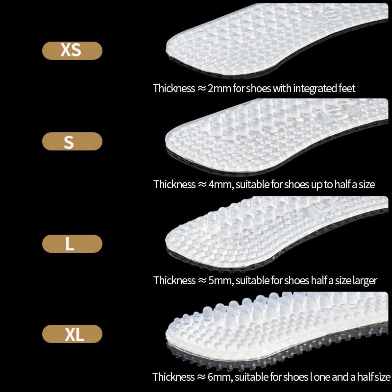 Hälgrepp till skor i silikon 3- eller 6-pack (16 av 20)
