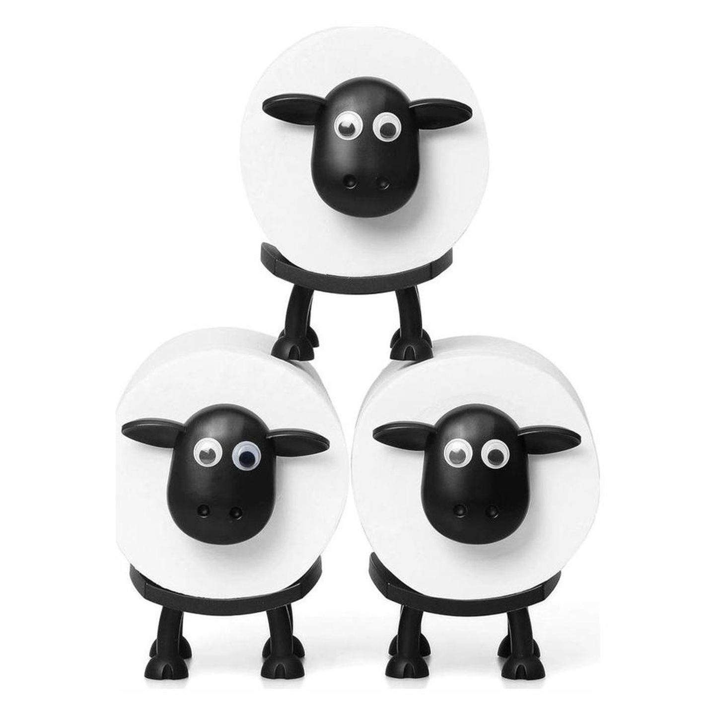 Toalettpappershållare får 3-pack