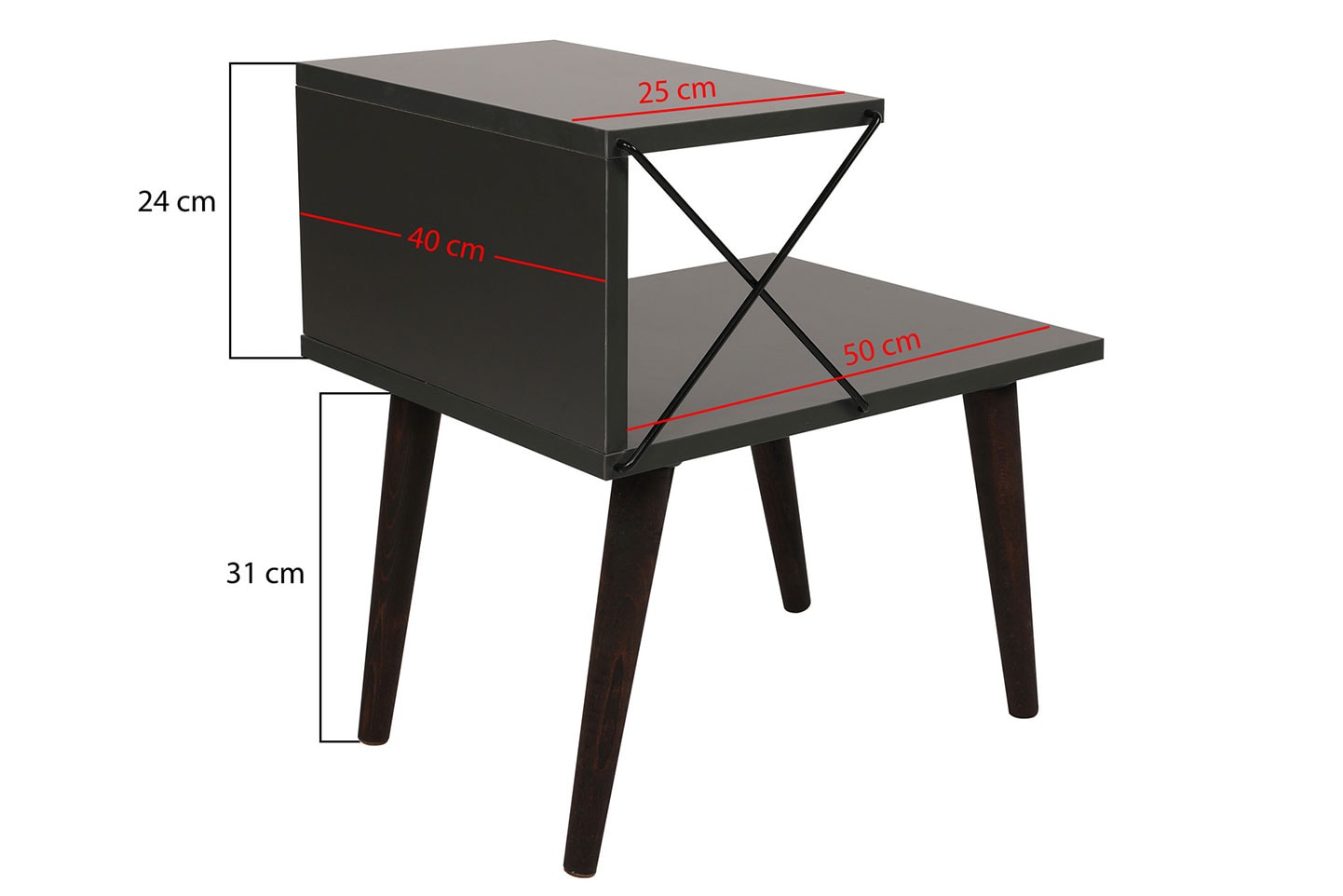 Sängbord 50 x 55 cm (10 av 11) (11 av 11)