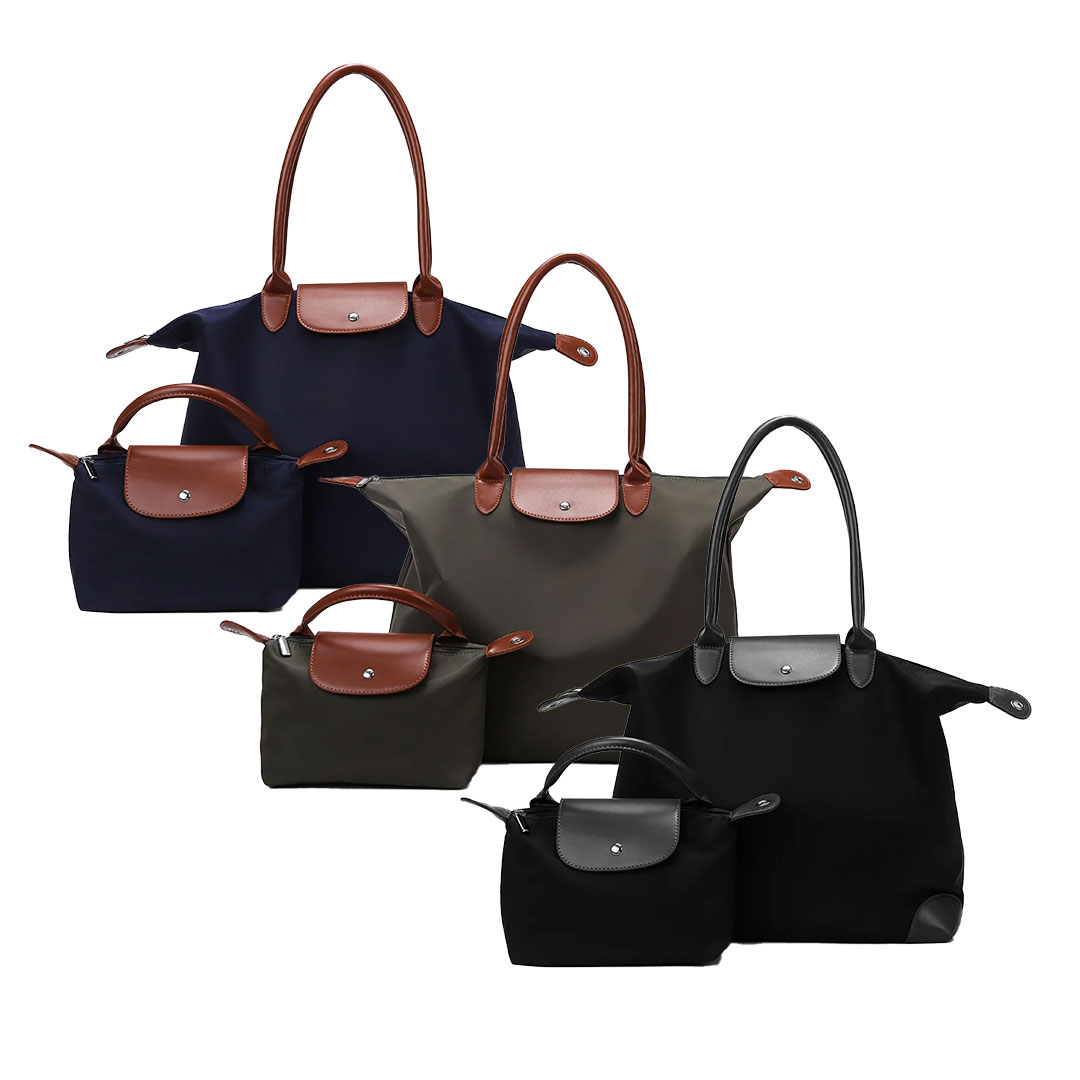 Tote-veske i to deler