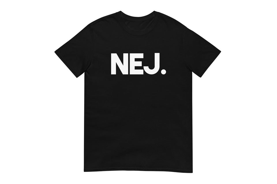 T-shirt Unisex "Nej" (3 av 4)