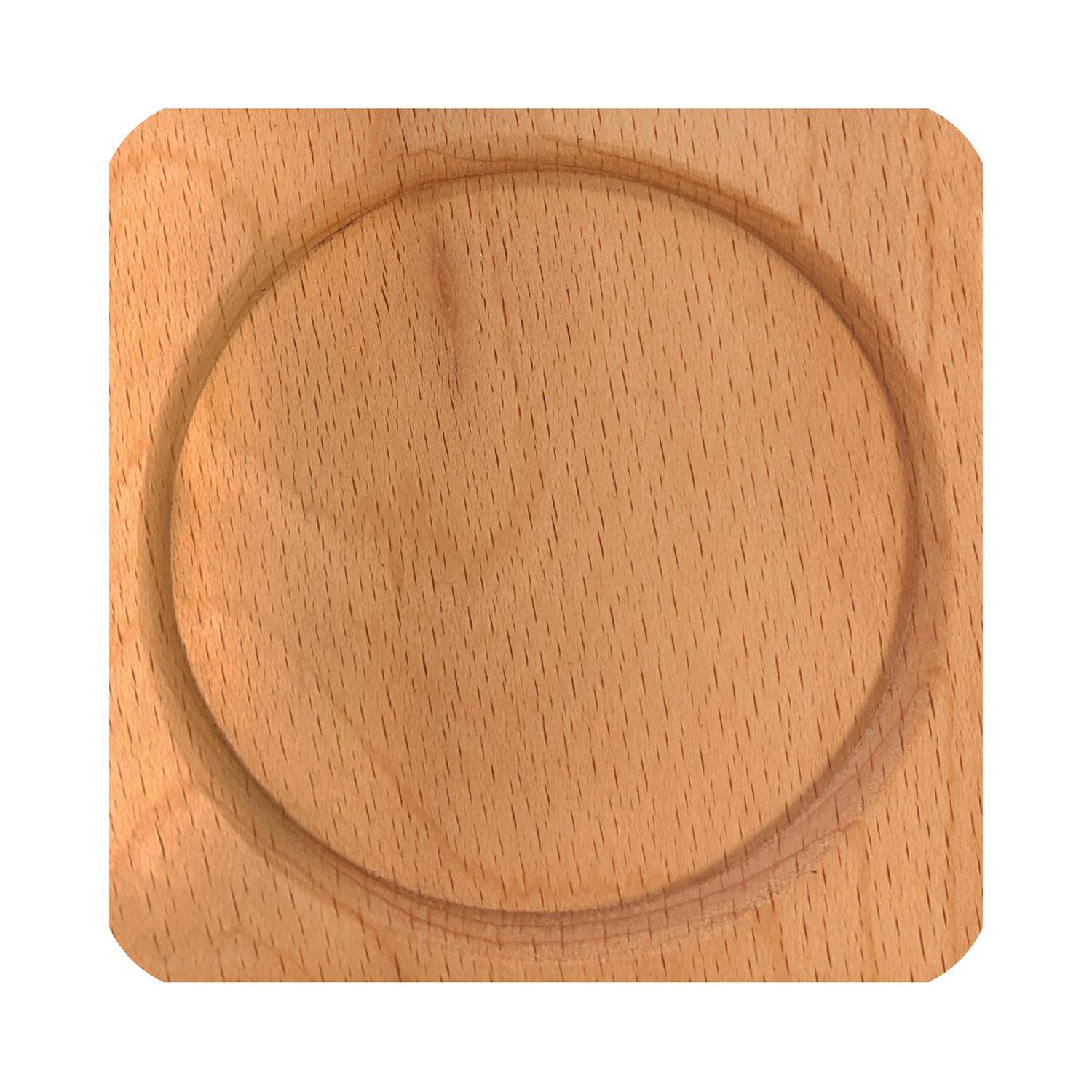 Product Image for Glassbrikke, Lys Tre - Firkantet - Nr. 3