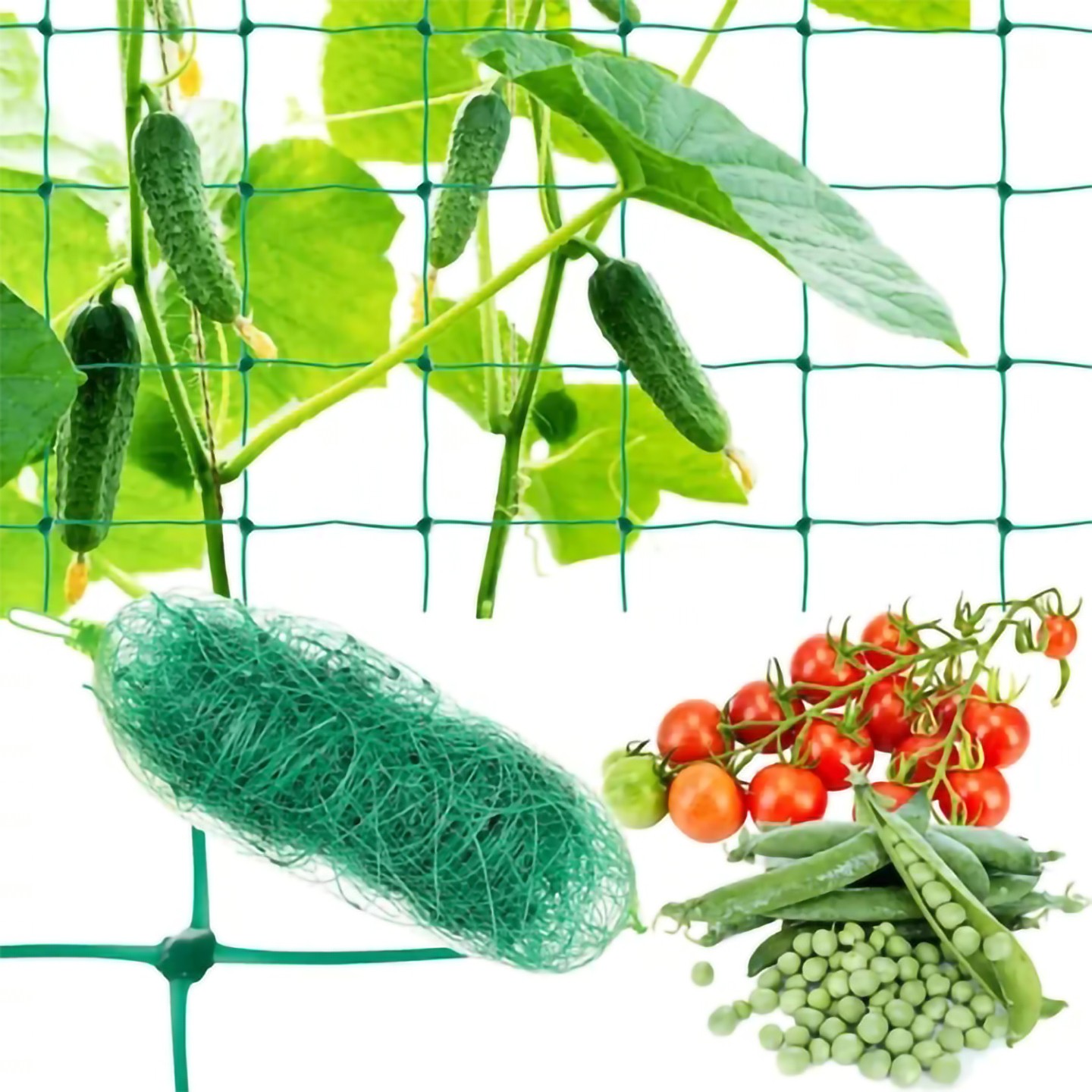 Plantestøttenett for klatreplanter 2 x 20 m