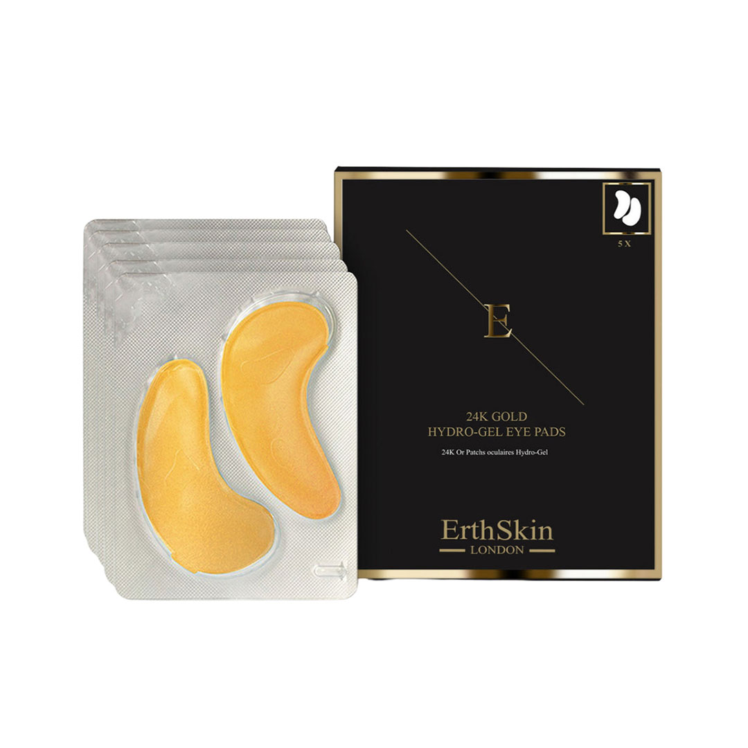 ErthSkin London - Kollagen eye patches guld 24K 10-pack