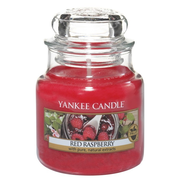 Product Image for Yankee Candle Classic Small Jar Red Raspberry Candle 104g