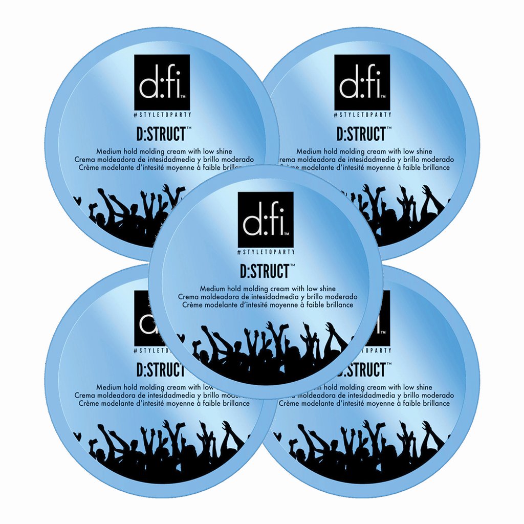 Product Image for 5-pack D:fi D:struct Molding Cream Blå Stor 150g