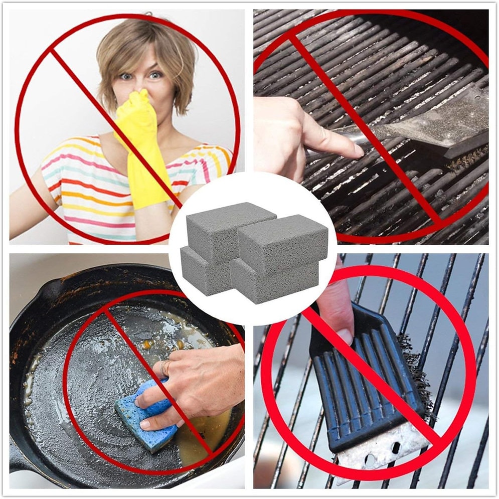 4-pack rengjøringsbrikke til grill (4 av 7)