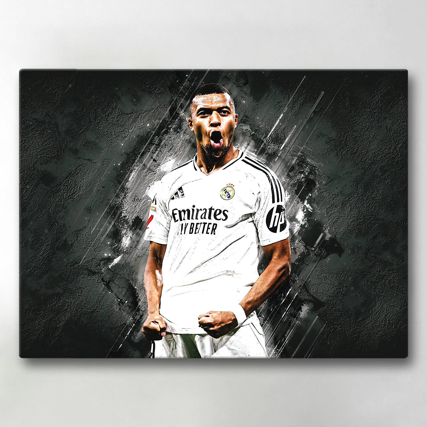 Canvastavle Mbappe 40x30 cm