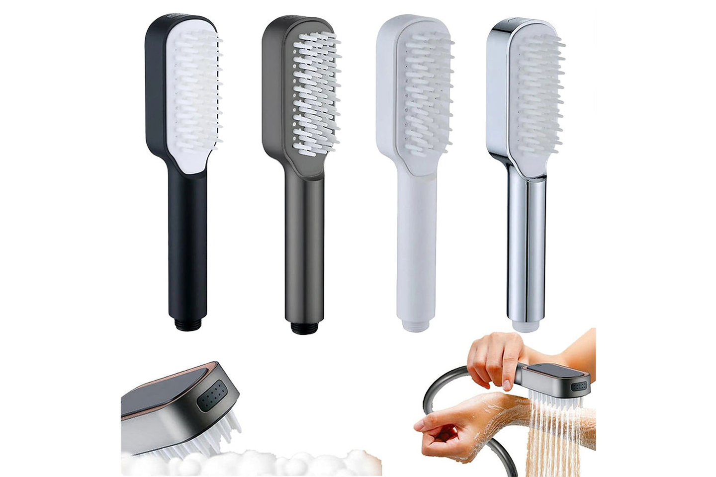 Product Image for 2-1 dusjhode med børste